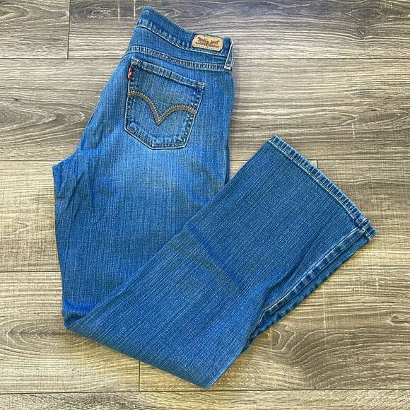 Levis 515 Bootcut Size 10 blue jeans - Picture 1 of 5